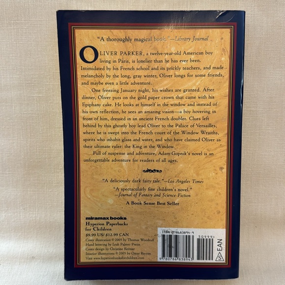 The King in the Window by Adam Gopnik PBK Miramax Books 2005 - Picture 3 of 7